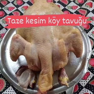 Köy tavuğu 3-4 kg arasi 3 adet 